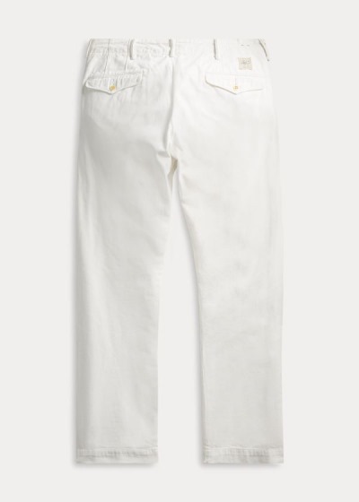 Ralph Lauren Cotton Stonewashed Chinos Herre Danmark (IYLDM9165)